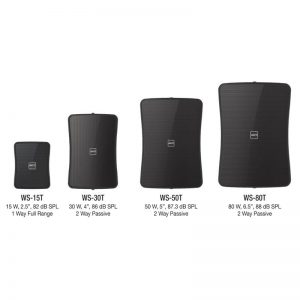 WS series được cải tiến tối ưu họng loa và voice coil để phát nhạc nền (BGM) chất lượng cao hơn. Sử dụng Loa còi Horn không đối xứng điều này giúp cho việc tái tạo âm thanh tốt hơn.